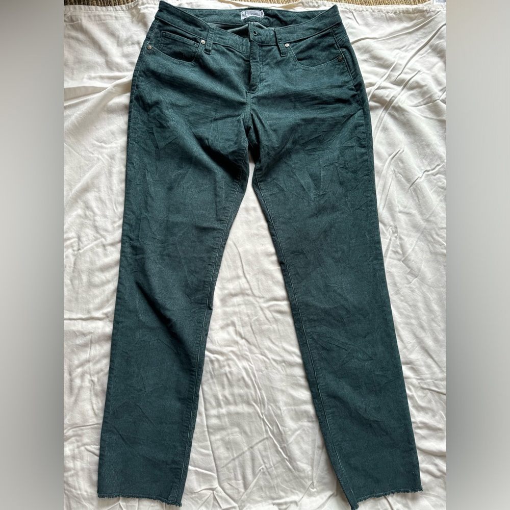 Carve Designs Dark Teal Straight-Leg Pants